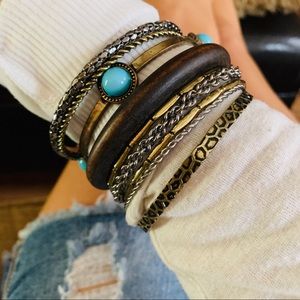 9 pc SET Gorgeous Bangle set bracelets assorted colors fun sexy birthday gift